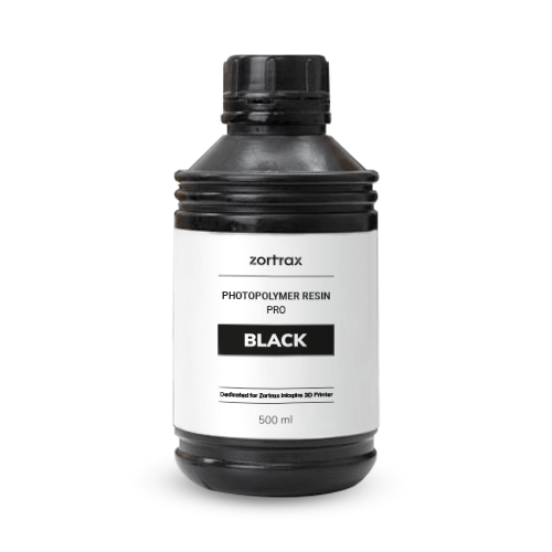Zortrax Zortrax Pro resin - Black - 500 ml Zortrax Zortrax Pro resin - Black - 500 ml