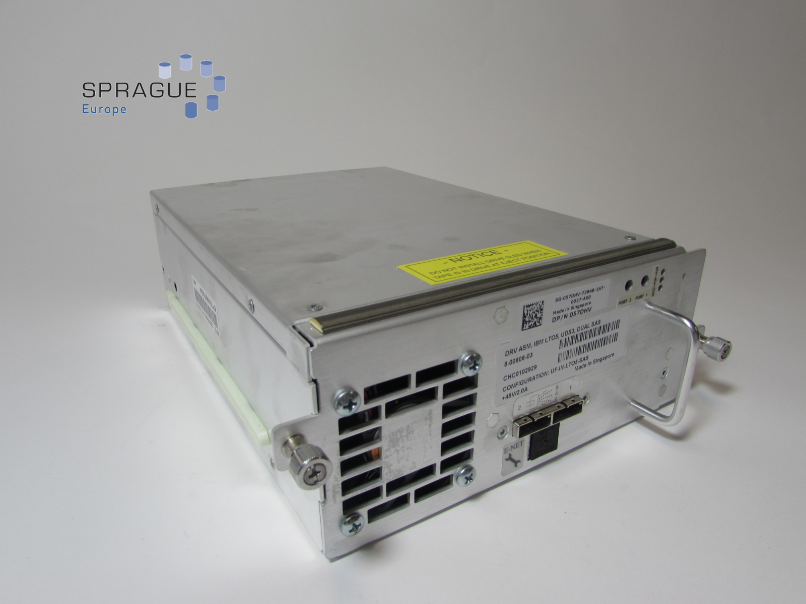 IBM IBM LTO-5 FC 8Gb ADIC I500 RoHS2 // PN: 8-00605-06