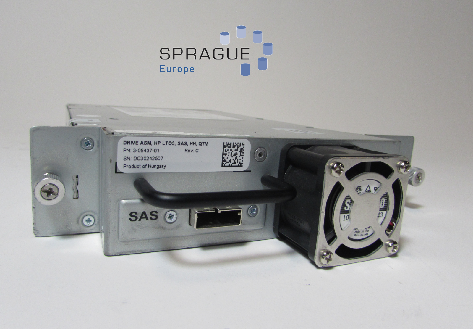 HP HP LTO-5 HH SAS 6Gb QUANTUM I40-I80 RoHS // PN: 3-05437-01