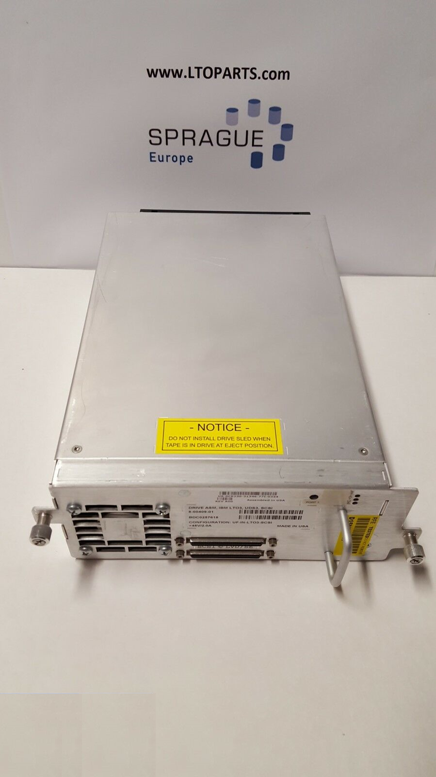 IBM IBM LTO-3 LVD DELL ML6000 RoHS // PN: 0CK230