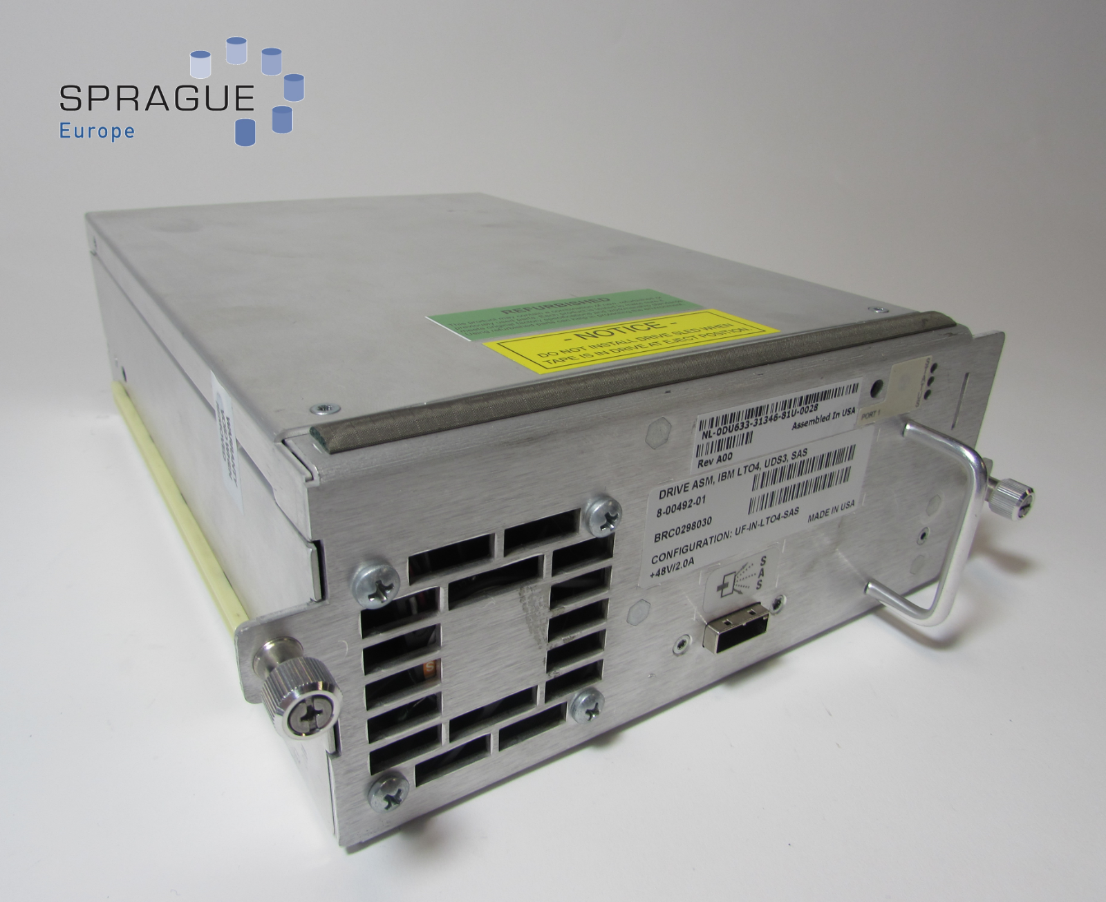 IBM IBM LTO-4 SAS 3Gb DELL ML6000 RoHS // PN: 0DU633