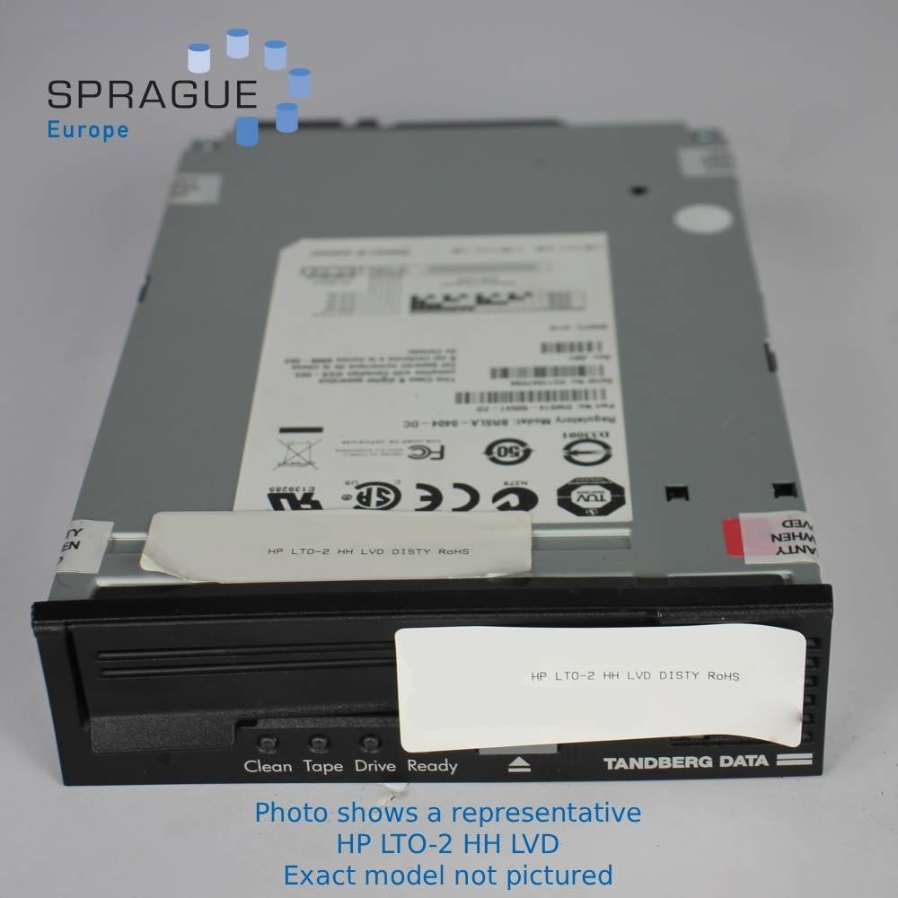 HP HP LTO-2 HH LVD TANDBERG TABLE TOP RoHS // PN: PD041T#391