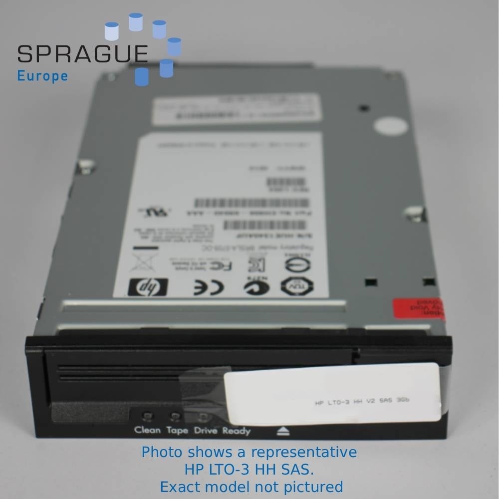 HP HP LTO-3 HH V2 SAS 3Gb TANDBERG TABLE TOP RoHS // PN: EB671Q#390