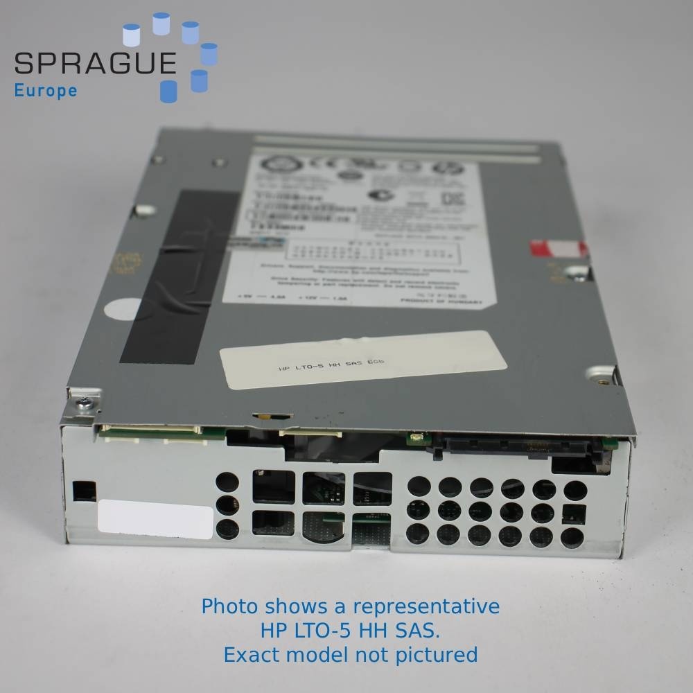 HP HP 1U CHASSIS INCL HP LTO-5 HH SAS 6Gb DISTY RoHS // PN: EJ014A