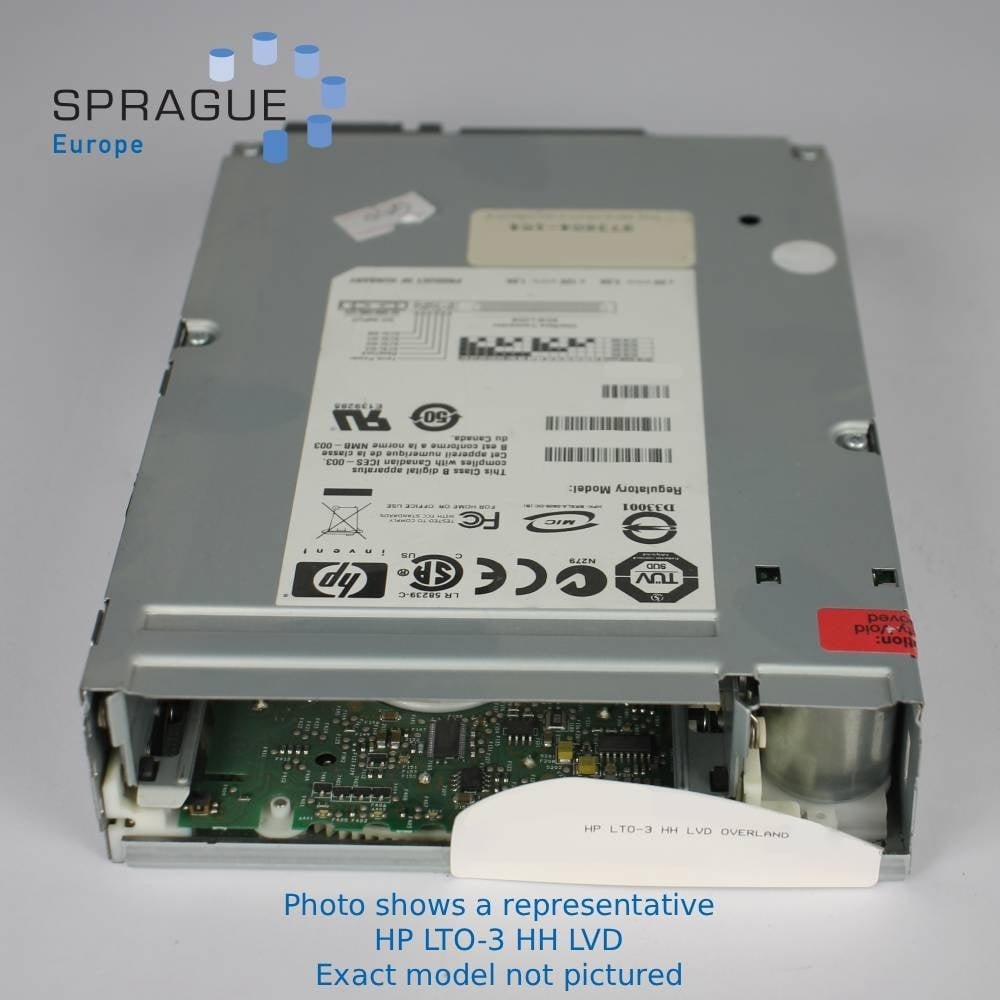 HP HP LTO-3 HH LVD NEW HP MSL G3 RoHS // PN: PD003B#103