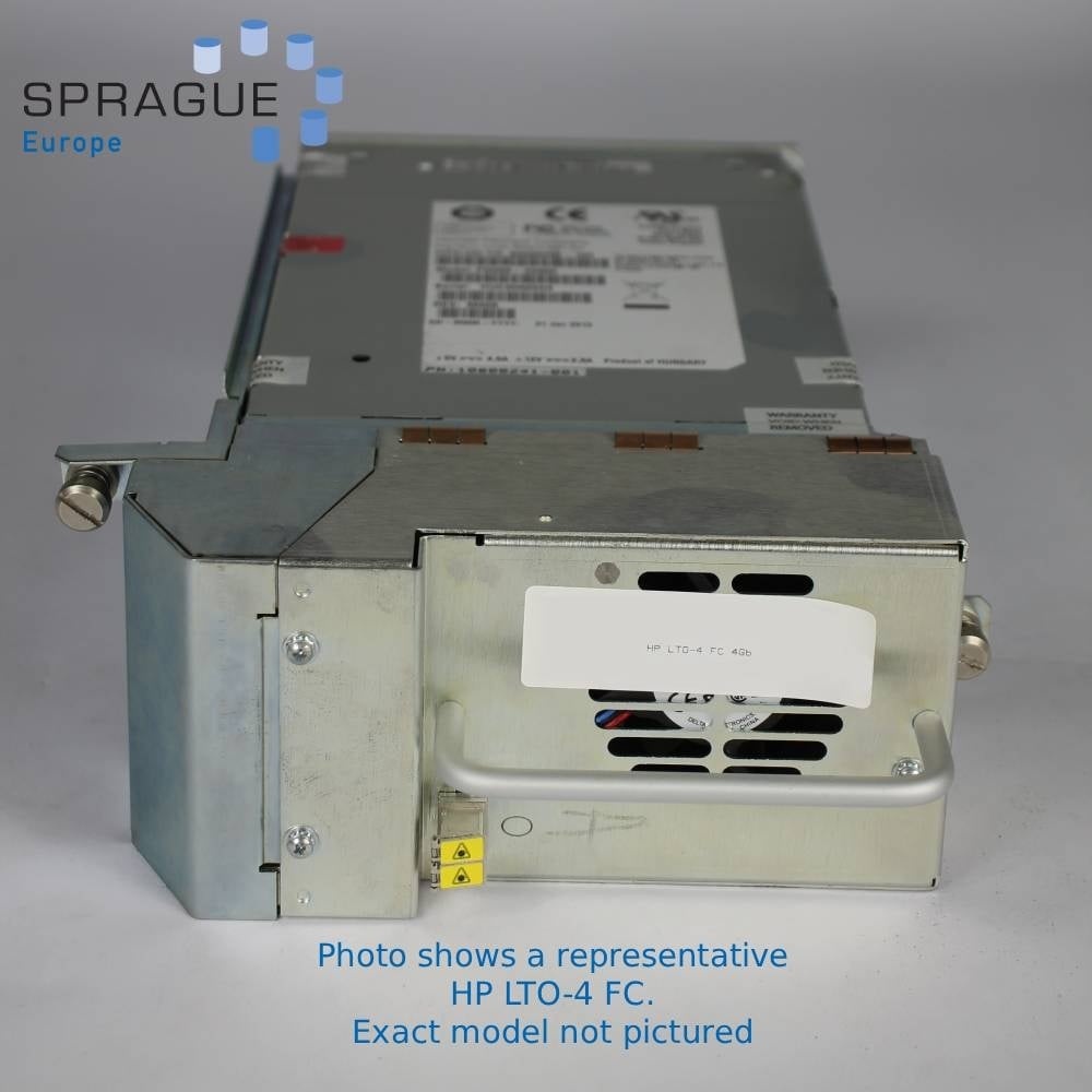 HP HP LTO-4 FC 4Gb HP EML W/Tray RoHS2 // PN: 7050437