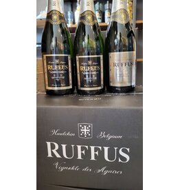 Pack 3 Bouteilles Ruffus (2 Chardonnay Brut + 1 Brut Sauvage)