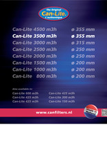 CAN CAN LITE FILTER 3500