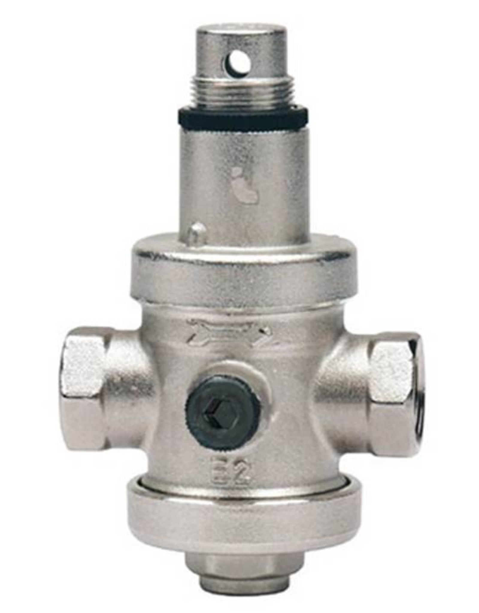 OptiClimate water pressure reducing valve with pressure gauge