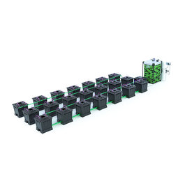 ALIEN HYDROPONICS ALIEN AERO BLACK SERIES 30L  21 POT SYSTEM