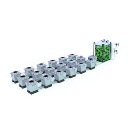 ALIEN HYDROPONICS AERO PRO SILVER SERIES 15L  18 POT SYSTEM