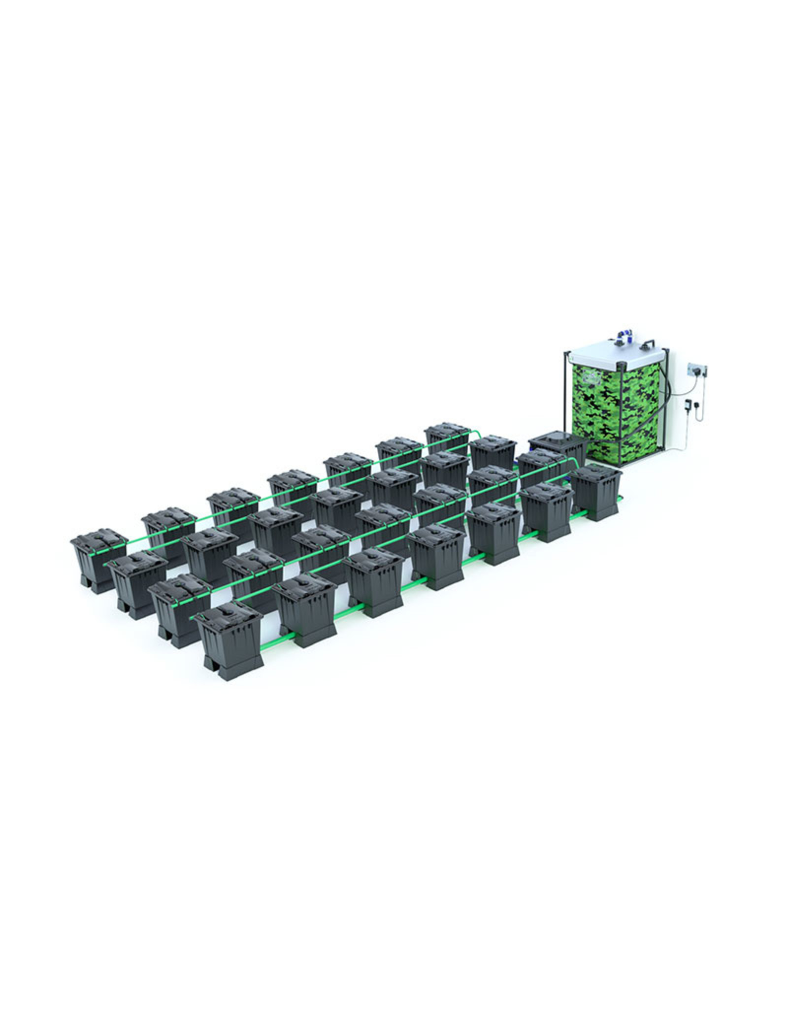 ALIEN HYDROPONICS ALIEN RAIN BLACK SERIES 15L 28 POT SYSTEM