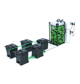 ALIEN HYDROPONICS ALIEN RAIN BLACK SERIES 15L 4 POT SYSTEM