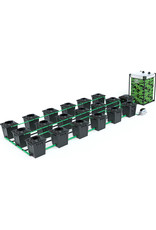 ALIEN HYDROPONICS RDWC BLACK SERIES 20L  18 POT SYSTEM