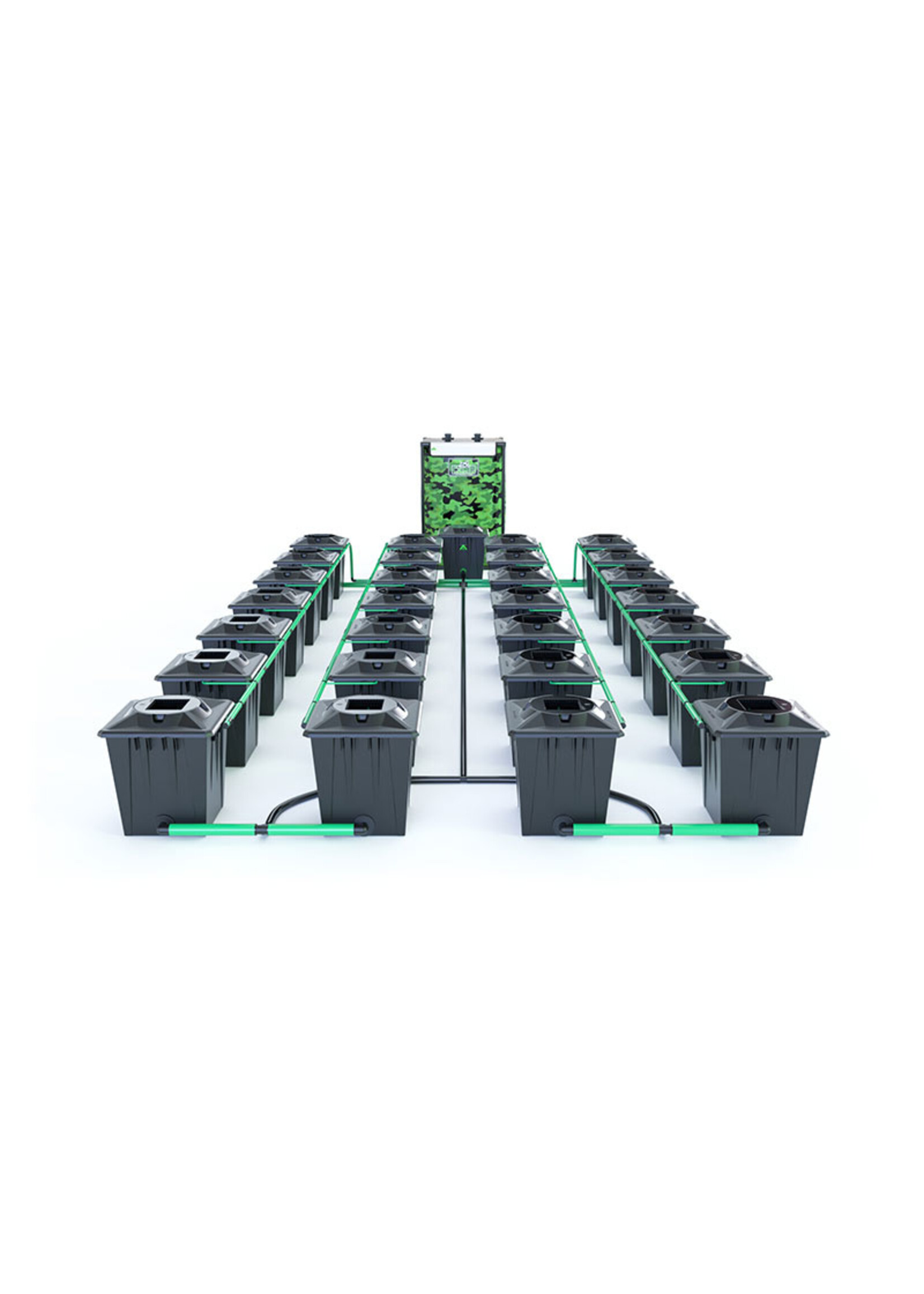 ALIEN HYDROPONICS RDWC BLACK SERIES 20L  28 POT SYSTEM