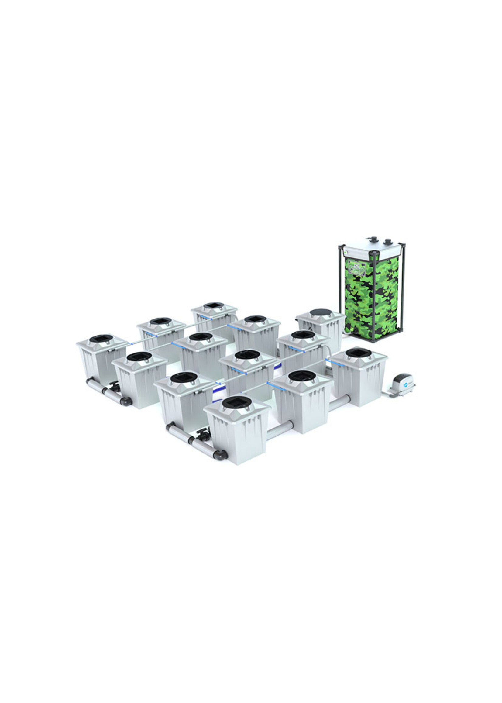 ALIEN HYDROPONICS RDWC PRO SILVER SERIES 20L  12 POT SYSTEM