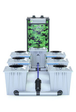 ALIEN HYDROPONICS RDWC PRO SILVER SERIES 20L  6 POT SYSTEM