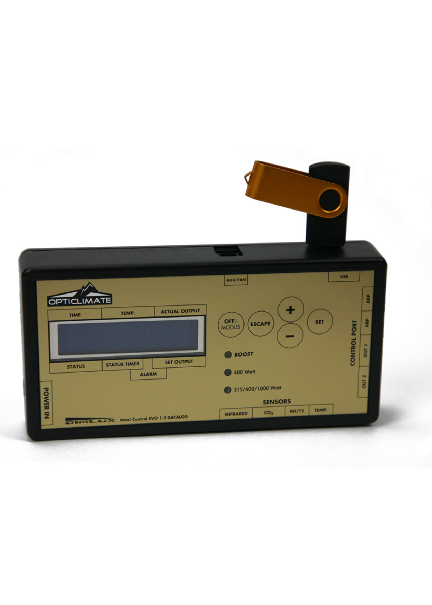 DimLux Maxi-Controller Datenlogger