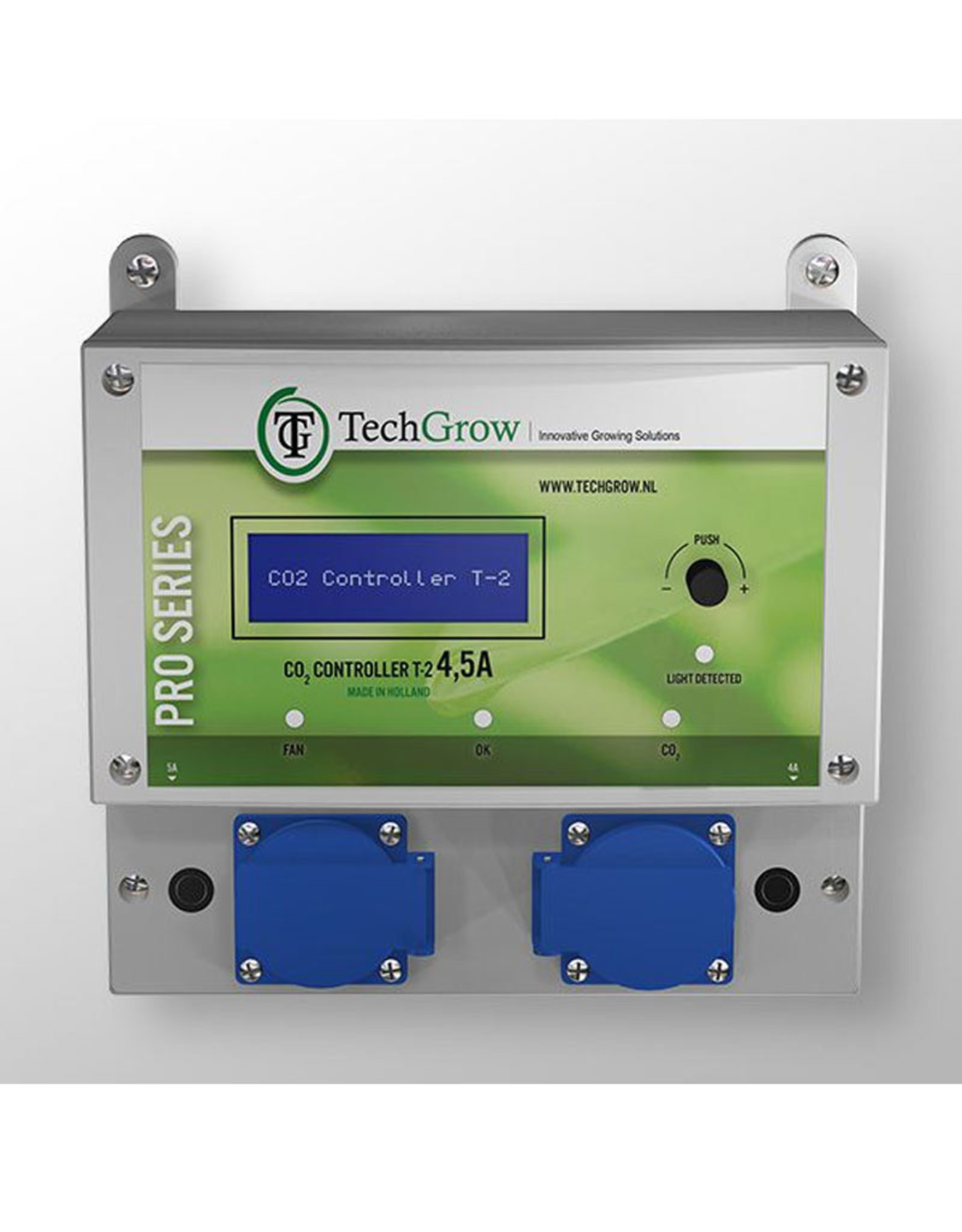 TechGrow TECHGROW T2 PRO CO2 CONTROLLER EXCL SENSOR 4,5A - 7A - 14A