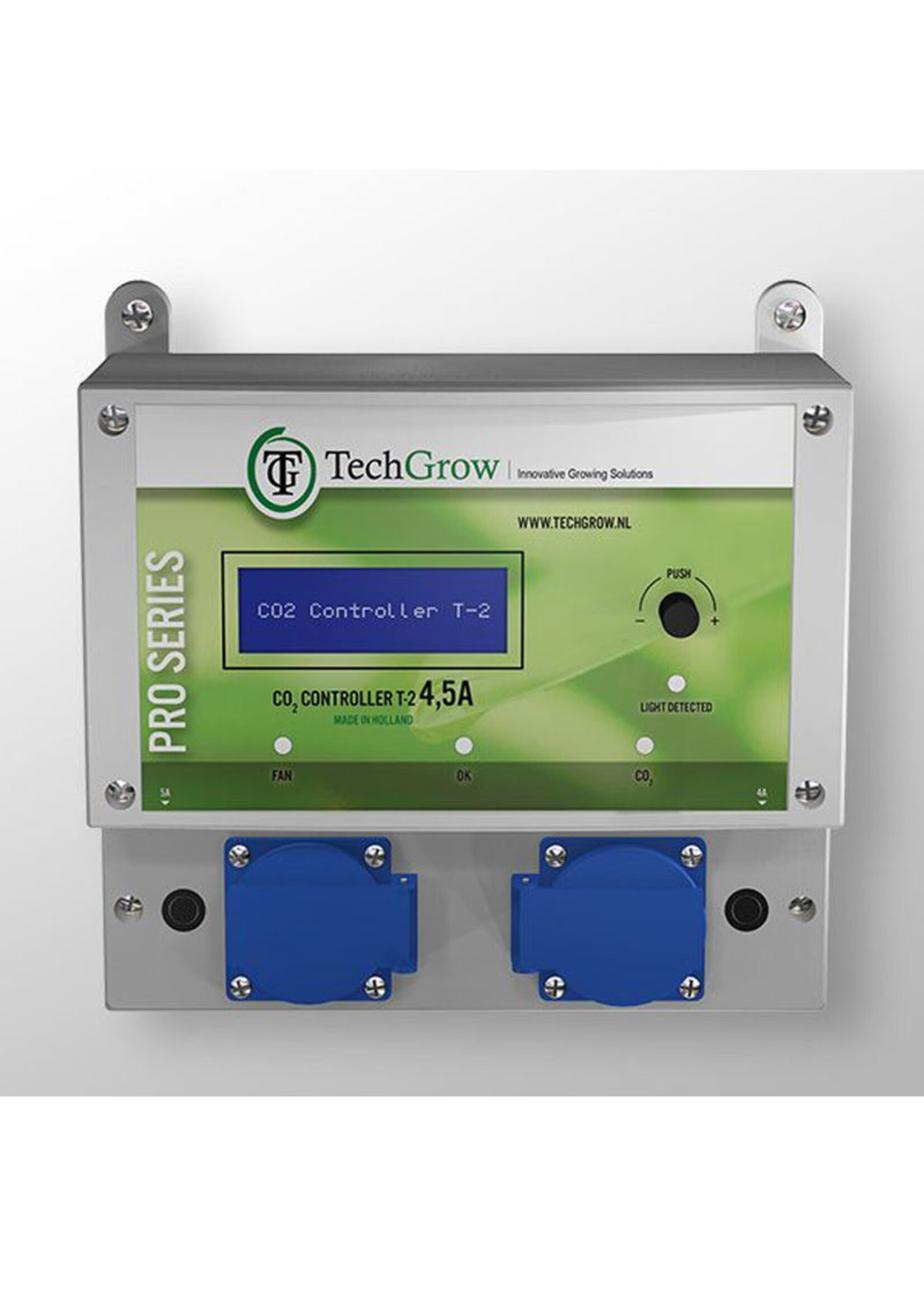 TechGrow TECHGROW T2 PRO CO2 CONTROLLER EXCL SENSOR 4,5A - 7A - 14A