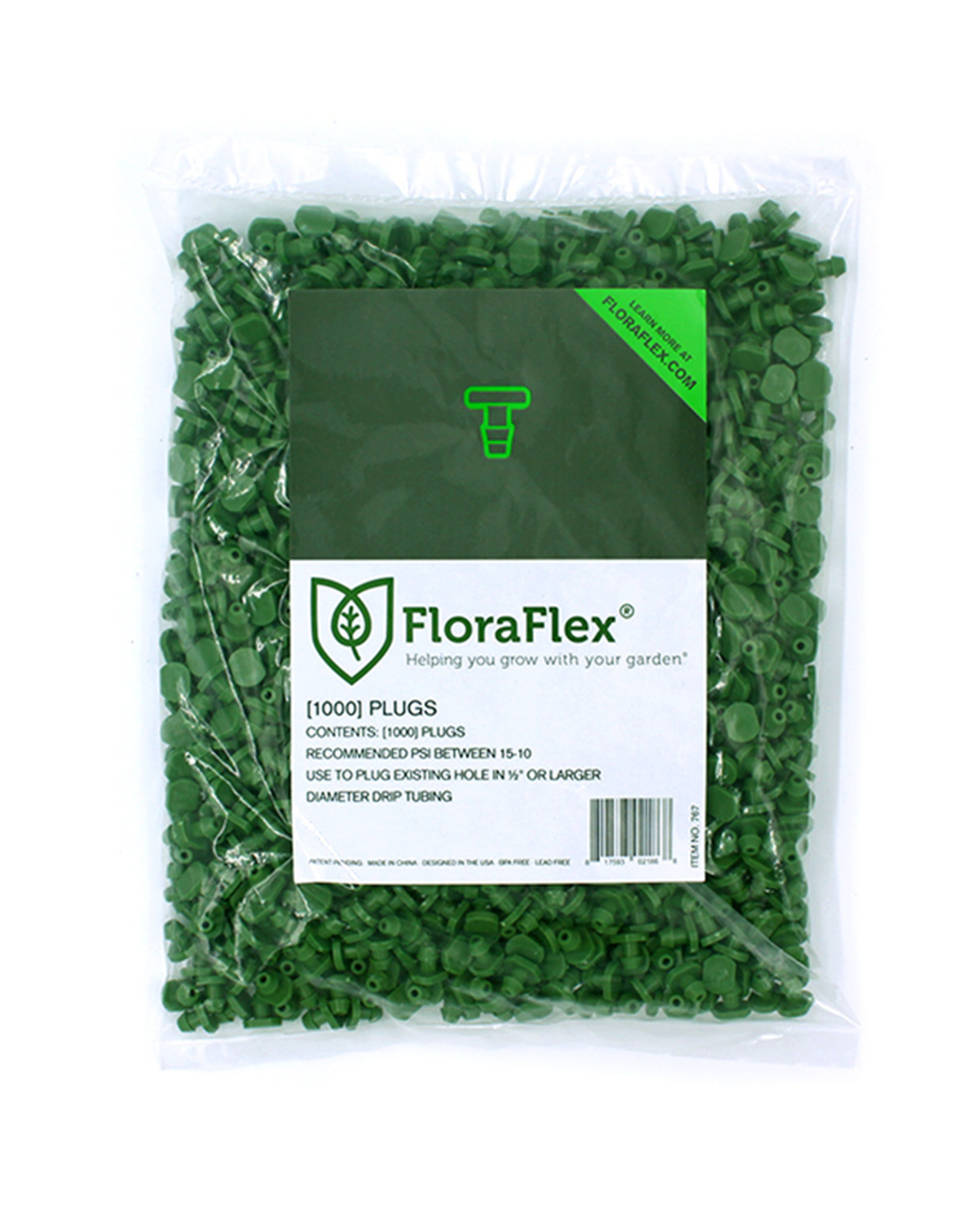 FLORAFLEX FLORAFLEX EMITTER PLUGS 1000 PACK