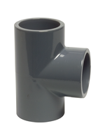PROFEC Profec T-Stück 90° PVC-U 40 mm x 1″ x 40 mm Klebemuffe