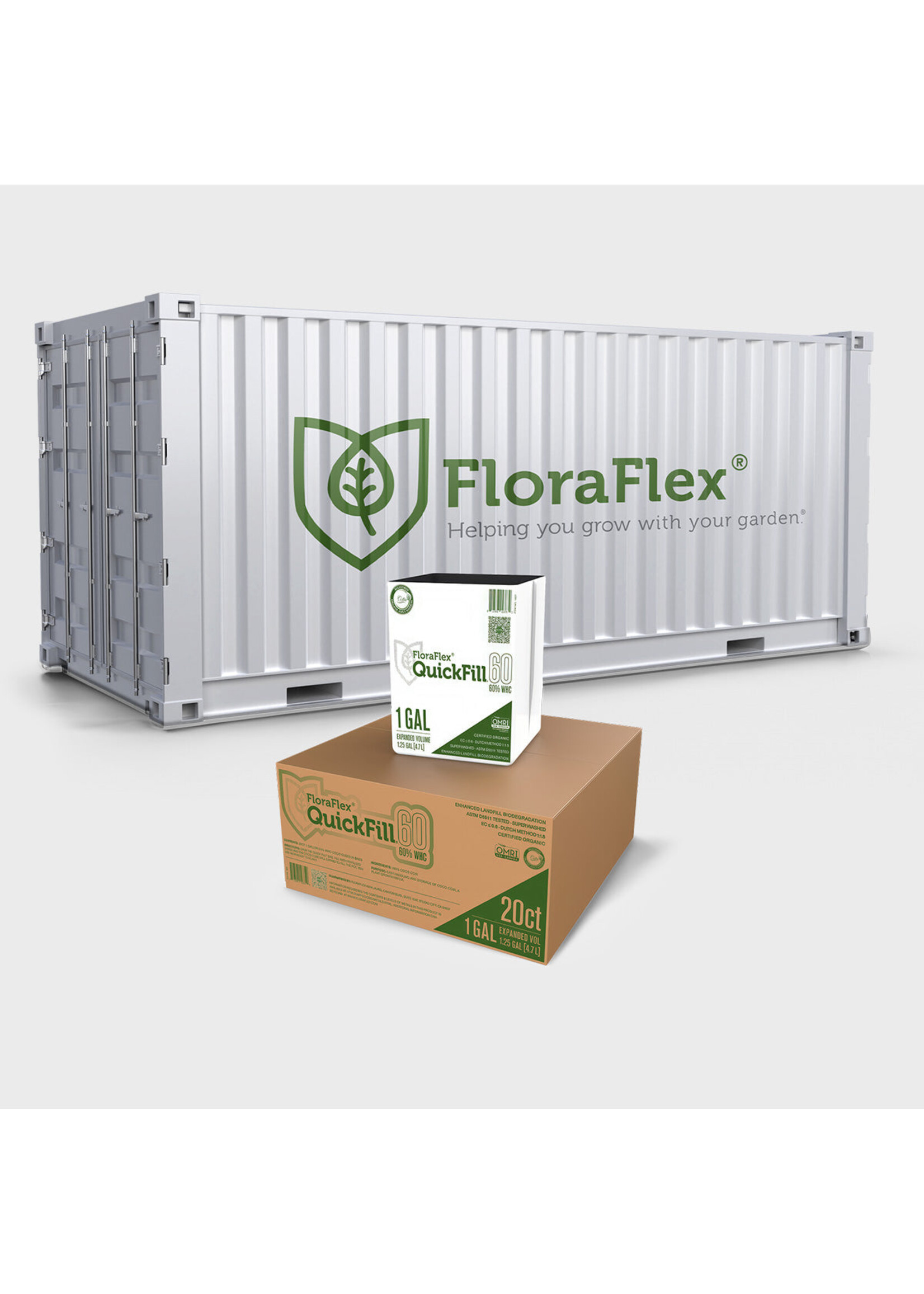 FLORAFLEX FLORAFLEX QUICKFILL 1 GALLONE PRO KARTON (20 STÜCK)