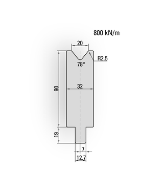 26.720 - Length 550 mm sekt.