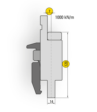 50.210 - Length 150 mm