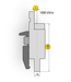 50.210 - Length 150 mm