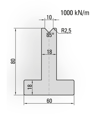 20.510 - 835 mm Länge