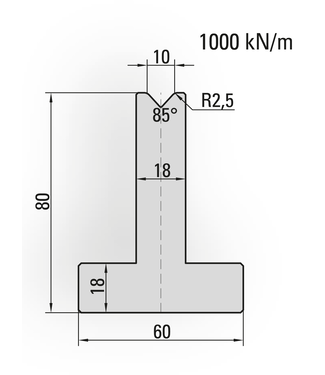 20.510 - Length 835 mm