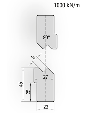 40.590 - Length 835 mm