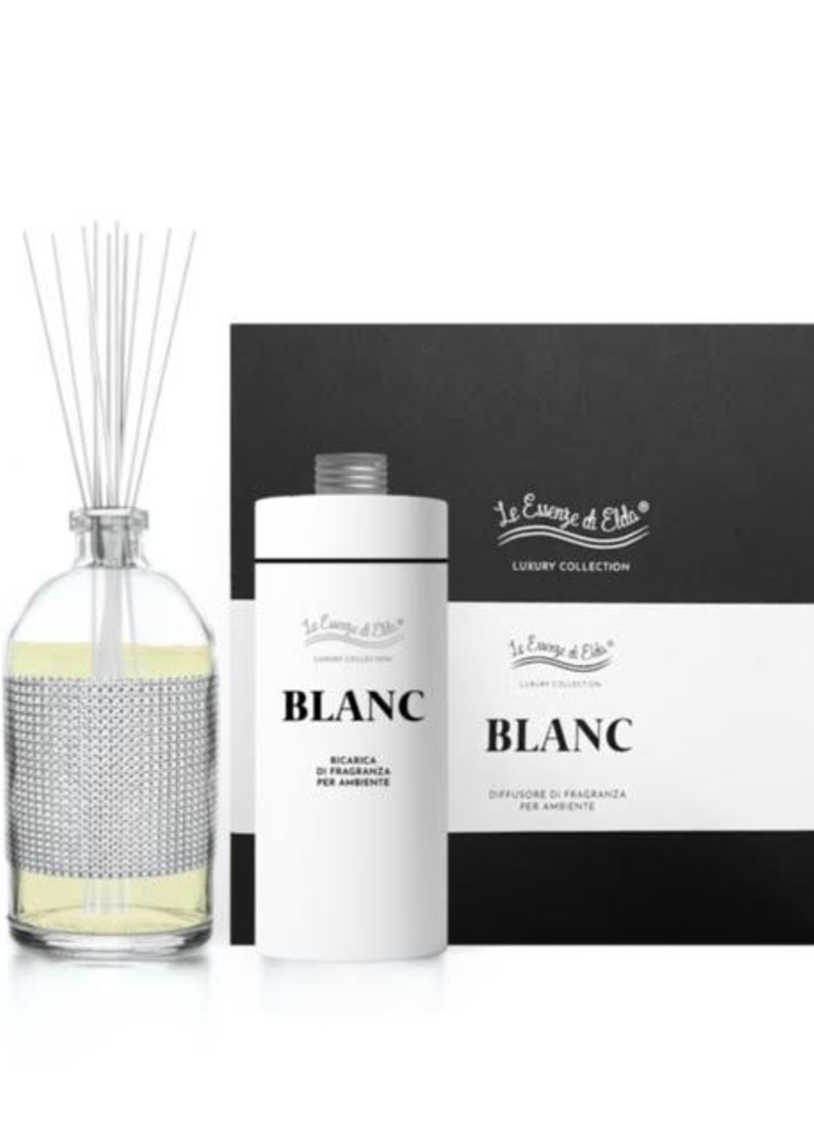 Le Essenza di Elda Cadeaupakket Geurdiffuser Blanc