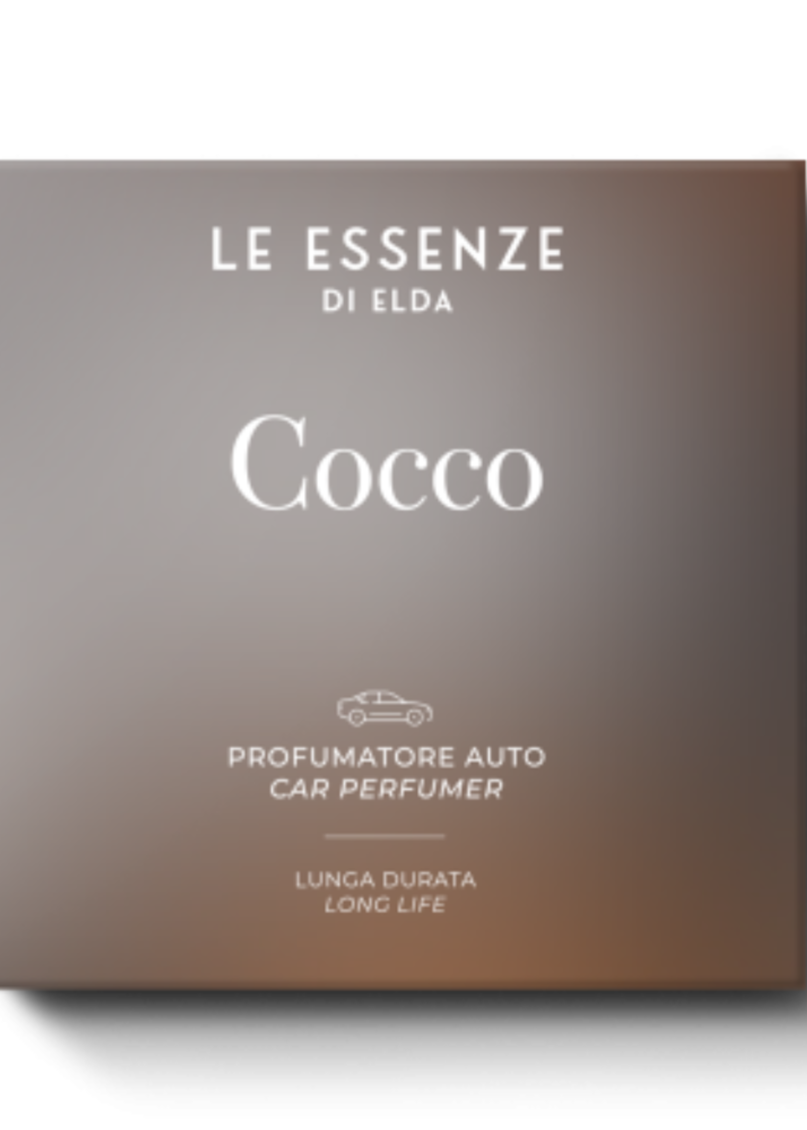 Le Essenza di Elda Autoparfum Cocco (6 stuks)