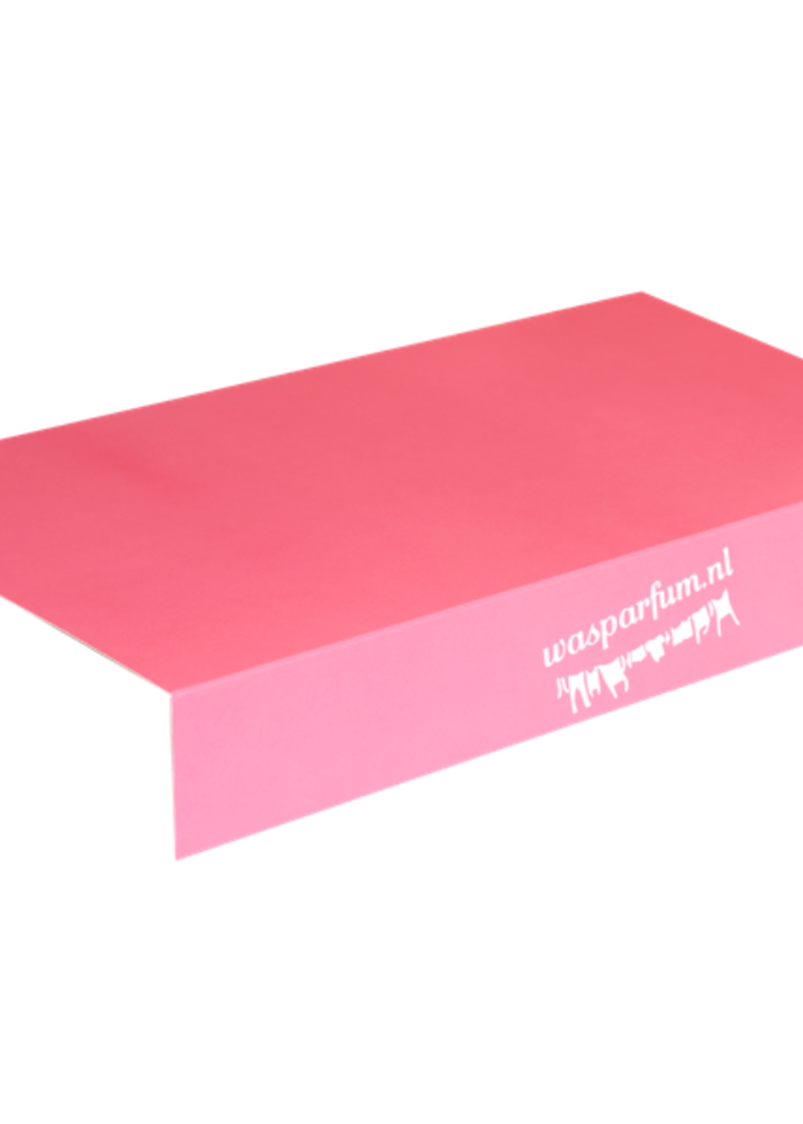Wasparfum Roze schaplegger met logo