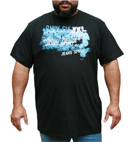 JeansXL Übergröße Schwarzes T-shirt