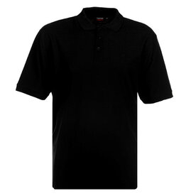 Espionage Große Größen Schwarzes Poloshirt