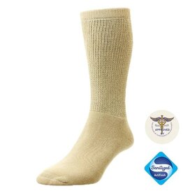 Diabetsocks Diabetes-Baumwollsocken - Oatmeal