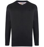 KAM Großen Größen Schwarzer Pullover 2XL-8XL