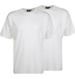 Espionage Weißes T-Shirt in Übergröße (2 pack)