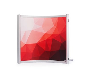 Quality Heating QH-BV Curved Serie rood 52 x 55 - 300Watt