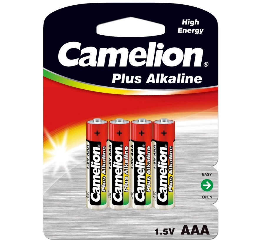 CAMELION AlkalinePlus Typ AAA 4 stuks