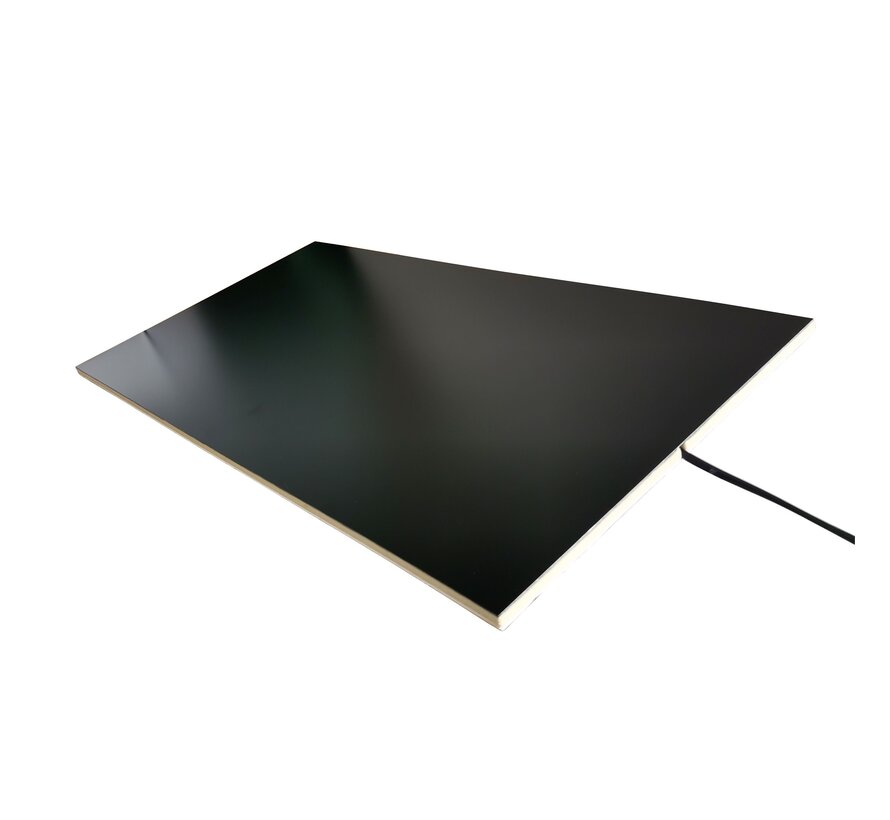 Infrarood bureau verwarming fiber plaat zelf plakkend 150Watt inclusief dimmer
