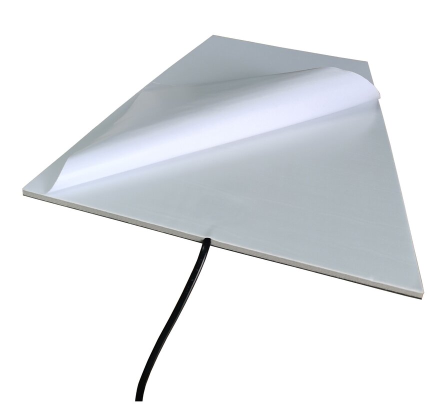 Infrarood bureau verwarming fiber plaat zelf plakkend 150Watt inclusief dimmer