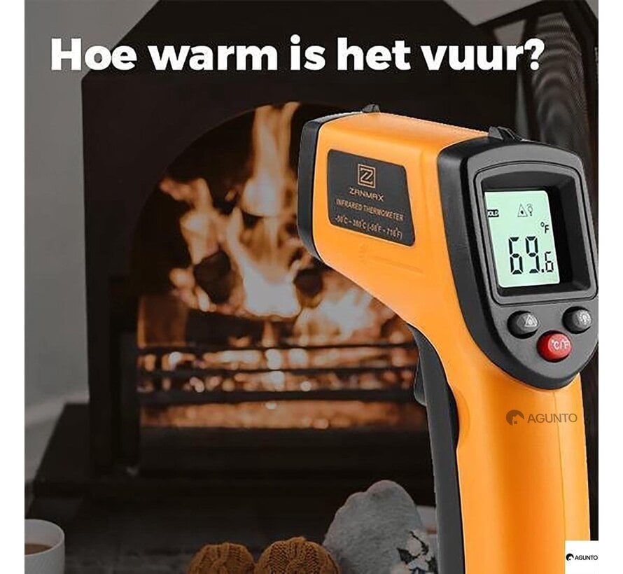 Infrarood Warmtemeter -50 tot 380 graden