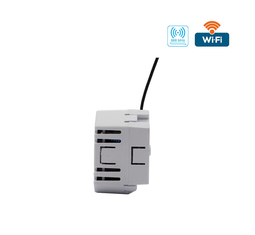QH-Basic WiFi white thermostaat inclusief inbouw ontvanger