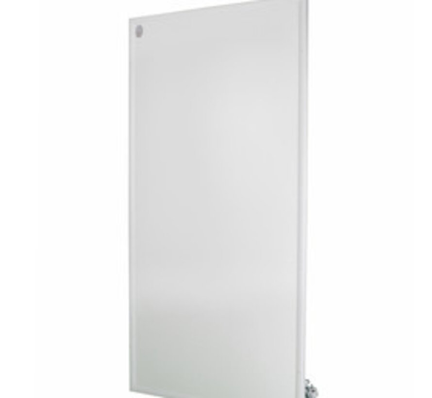 QH HH infraroodpaneel met wit omkader 900Watt 63x123 cm