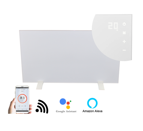 Quality Heating Tweede kans Superia Wifi remote control verplaatsbaar infraroodpaneel 720Watt - 87456