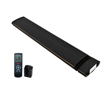 Tweede kans infrarood terrasverwarmer black heater instelbaar met 1800 Watt - 4681